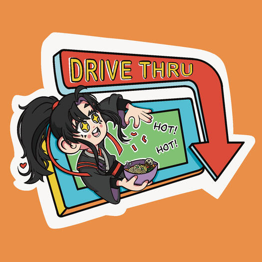 Wei Wuxian Die Cut Wei Wuxian Die Cut