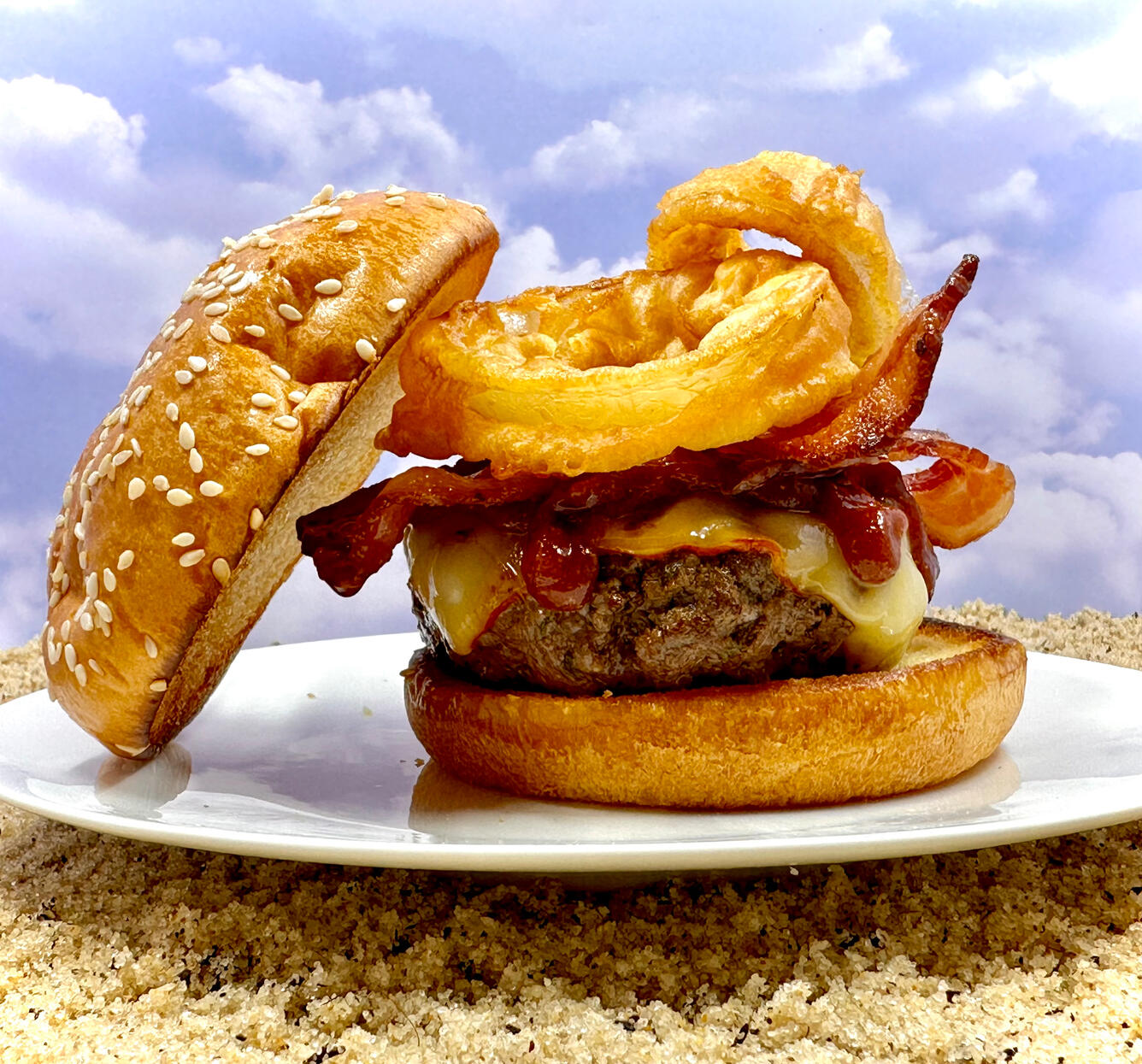 Barbecue Burger Barbecue Burger